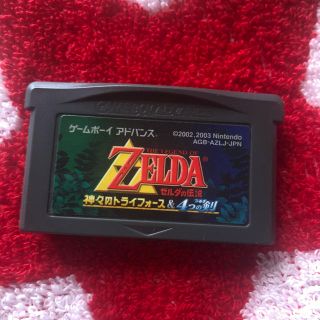ゲームボーイアドバンス  ゼルダの伝説 神々のトライフォース＆4つの劔(携帯用ゲームソフト)