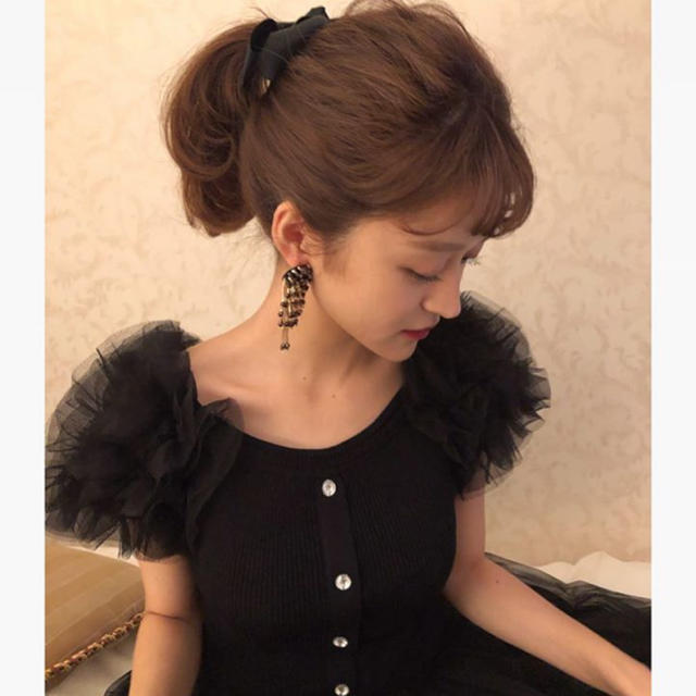 bibiy tulle tops❤︎ レディースのトップス(Tシャツ(半袖/袖なし))の商品写真