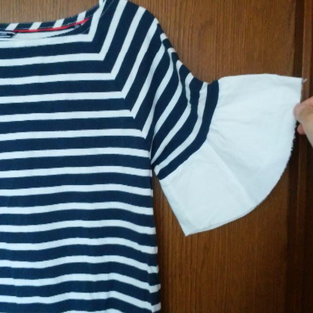 TOMMY HILFIGER(トミーヒルフィガー)のTommy Hilfiger＜ボーダーTシャツ＞ レディースのトップス(カットソー(半袖/袖なし))の商品写真