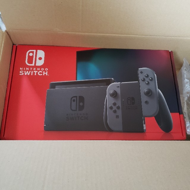 switchNintendo switch　グレー　新型