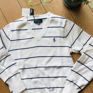 ポロラルフローレン(POLO RALPH LAUREN)の【再値下げ】ポロラルフローレン ボーイズ 綿ニット130-140(ニット)