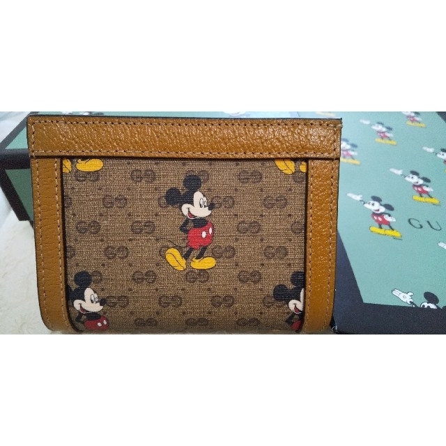 Gucci(グッチ)のザ・ワン様専用GUCCI×Disneyミッキーマウスウォレット財布新品未使用♪ レディースのファッション小物(財布)の商品写真