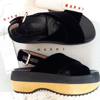 マルニ(Marni)の新品未使用 マルニ ☆ プラットホーム サンダル(サンダル)