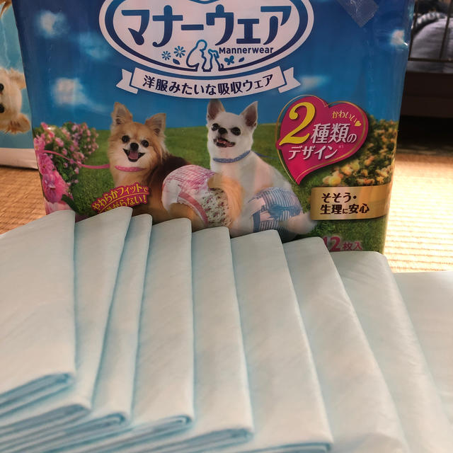 Unicharm(ユニチャーム)の小型犬用紙おむつ　マナーウェアSSS その他のペット用品(犬)の商品写真