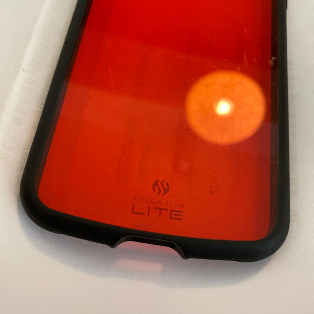 ELECOM(エレコム)のiPhone10ケース　赤 スマホ/家電/カメラのスマホアクセサリー(iPhoneケース)の商品写真