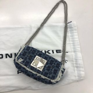 ソニアリキエル(SONIA RYKIEL)のSONIARYKIEL  デニム　チェーンバッグ(ショルダーバッグ)