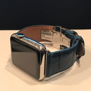 アップルウォッチ(Apple Watch)のApple Watch 42mm ステンレススチール(腕時計(デジタル))