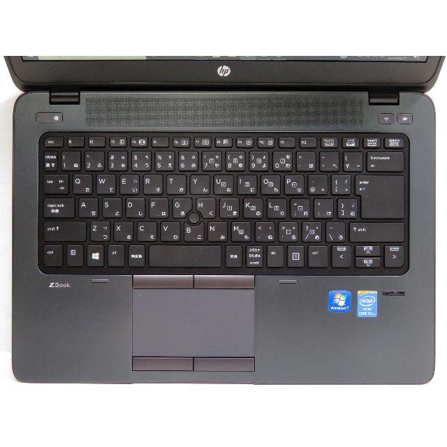 HP(ヒューレットパッカード)の第4世代i7 HP ZBook 14 M.2SSD256GB メモリ16G スマホ/家電/カメラのPC/タブレット(ノートPC)の商品写真