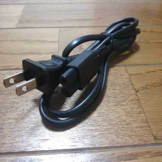 AC電源コード　メガネ型ケーブル1m　125V/6A(PC周辺機器)