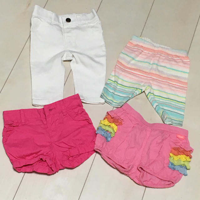 babyGAP(ベビーギャップ)の女の子ボトムス まとめ売り キッズ/ベビー/マタニティのベビー服(~85cm)(パンツ)の商品写真