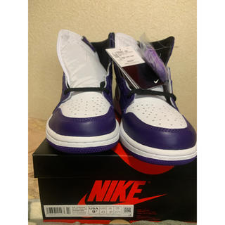 ナイキ(NIKE)のAir Jordan 1 HI Court Purple.27.5(スニーカー)