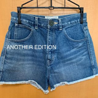 アナザーエディション(ANOTHER EDITION)の※再値下げ中※ ANOTHER EDITION＊デニムショートパンツ(ショートパンツ)