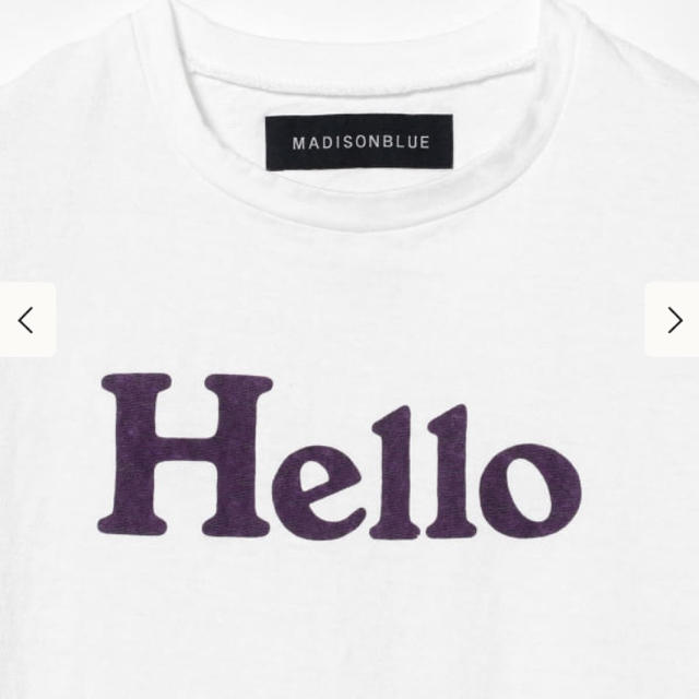 【新品未開封】即完売 MADISONBLUE Hello Tee