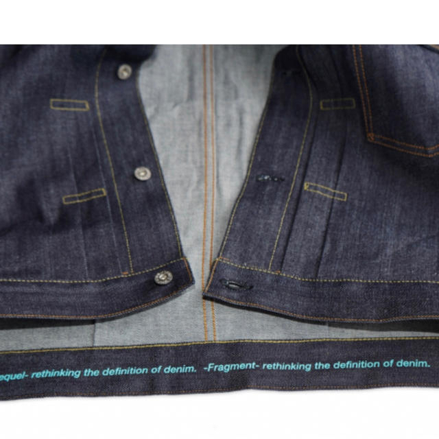 FRAGMENT(フラグメント)のSEQUEL DENIM JACKET INDIGO  L メンズのジャケット/アウター(Gジャン/デニムジャケット)の商品写真