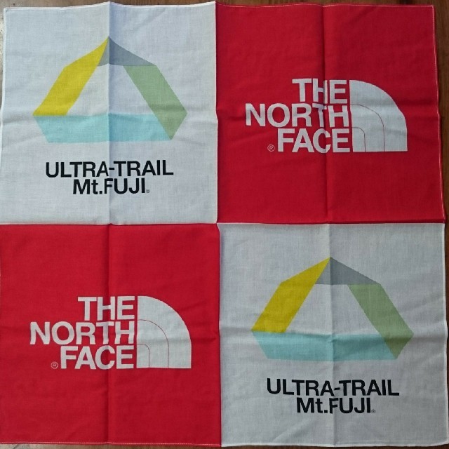 THE NORTH FACE(ザノースフェイス)のHandkerchief【Ultra Trail Mount Fuji】 スポーツ/アウトドアのランニング(その他)の商品写真