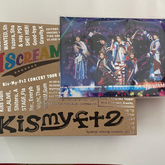 Kis-My-Ft2(キスマイフットツー)のCONCERT　TOUR　2016　I　SCREAM Blu-ray エンタメ/ホビーのDVD/ブルーレイ(ミュージック)の商品写真