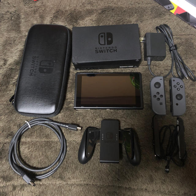 Nintendo Switch JOY-CON グレー 本体  HAC-S-KA 1