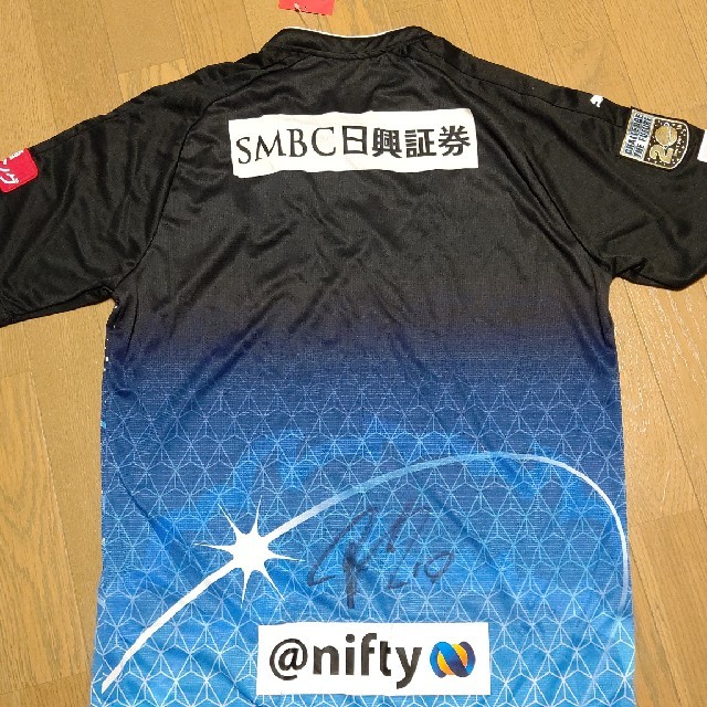 川崎フロンターレ×宇宙兄弟×JAXA 限定ユニ 大島僚太選手直筆 川崎フロンターレ×宇宙兄弟×JAXA 限定ユニ 大島僚太選手直筆