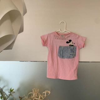 デニムダンガリー(DENIM DUNGAREE)のデニムアンドダンガリー　ポケットデニム　ミッキー　Tシャツ(Ｔシャツ)