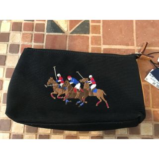 ポロラルフローレン(POLO RALPH LAUREN)の【新品未使用】ラルフローレン　ポーチ　黒(ポーチ)