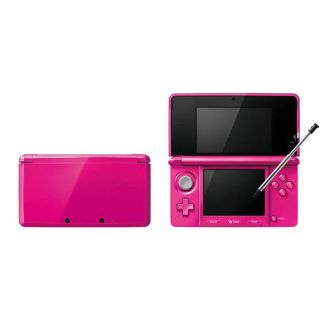 ニンテンドー3DS(ニンテンドー3DS)の任天堂3DS 本体 ピンク お値下げ(携帯用ゲーム機本体)