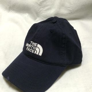 ザノースフェイス(THE NORTH FACE)のノースフェイス野球帽 ビンテージ風ネイビ(キャップ)