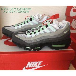 ナイキ(NIKE)のナイキ NIKE AIR MAX 95 FRESH MINT 24.5cm(スニーカー)