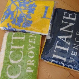 ロクシタン(L'OCCITANE)のロクシタン　ノベルティ　バスタオル３枚(ノベルティグッズ)