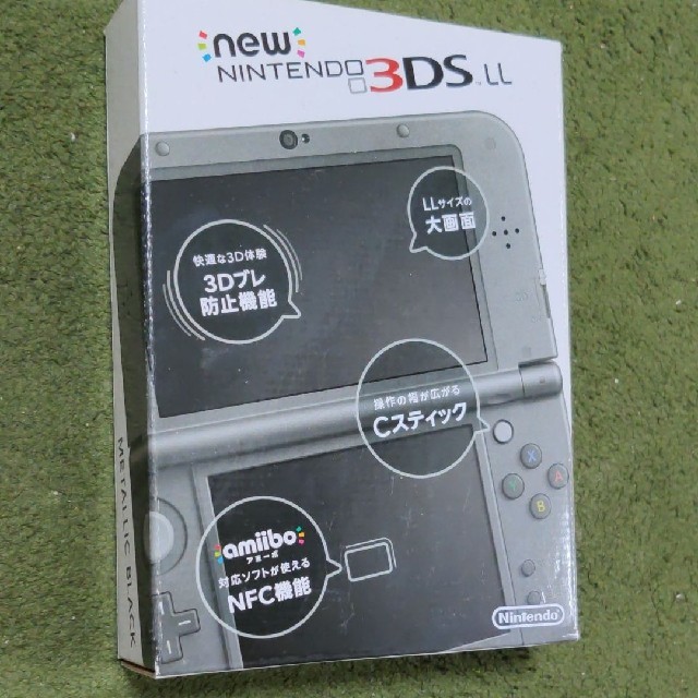 Nintendo 3DS NEW ニンテンドー 本体 LL メタリックブラック携帯用ゲーム機本体