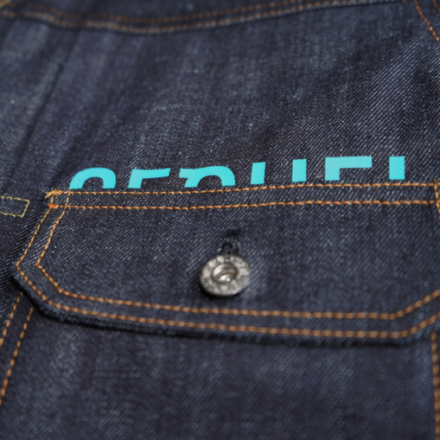 FRAGMENT(フラグメント)のfragment design SEQUEL DENIM JACKET Sサイズ メンズのジャケット/アウター(Gジャン/デニムジャケット)の商品写真