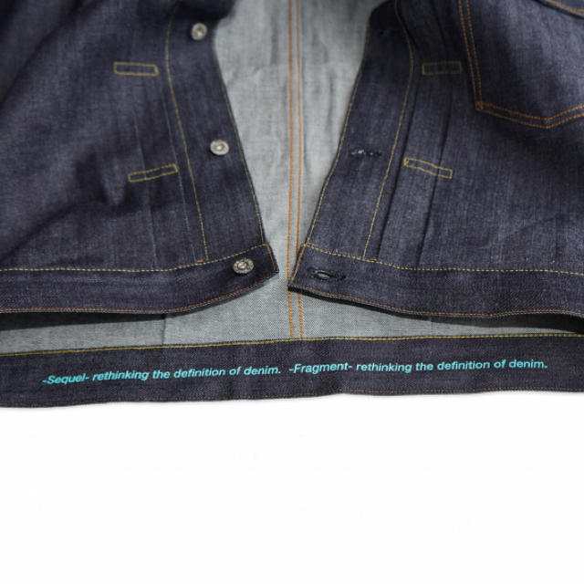 FRAGMENT(フラグメント)のfragment design SEQUEL DENIM JACKET Sサイズ メンズのジャケット/アウター(Gジャン/デニムジャケット)の商品写真