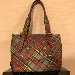 ヴィヴィアンウエストウッド(Vivienne Westwood)のヴィヴィアン　チェックバック(ハンドバッグ)