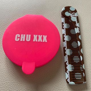チュー(CHU XXX)の値下げ中❗️★新品未使用★  手鏡&クシ(ミラー)