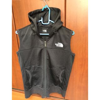 ザノースフェイス(THE NORTH FACE)のa8753様専用。ノースフェイス　フード付きベスト　パーカー　ブラック(ベスト)