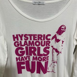 ヒステリックグラマー(HYSTERIC GLAMOUR)のHysteric glamour  （ヒステリックグラマー）長袖Tシャツ(Tシャツ(長袖/七分))