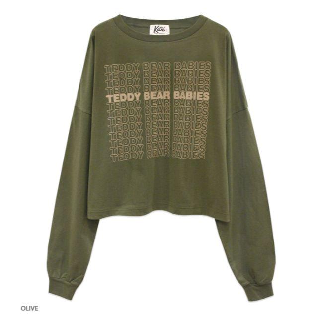 Katie(ケイティー)のTEDDY BEAR BABIES long tee レディースのトップス(Tシャツ(長袖/七分))の商品写真