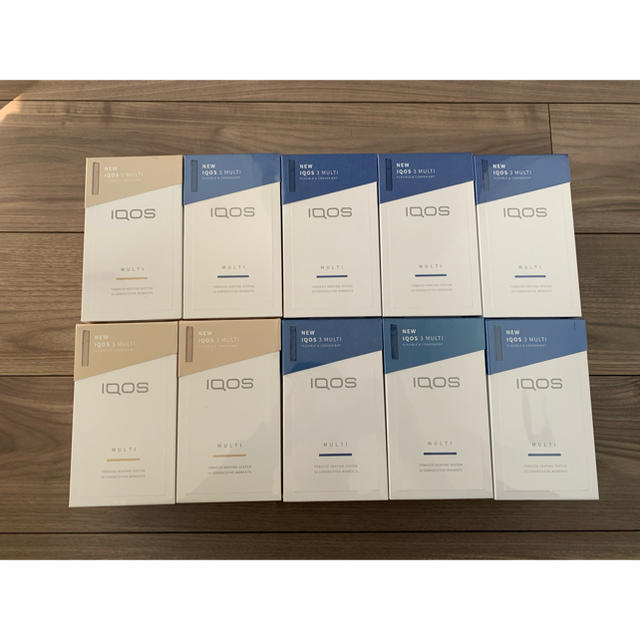 IQOS(アイコス)のIQOS 3 DUO&マルチ　30台まとめ売り メンズのファッション小物(タバコグッズ)の商品写真