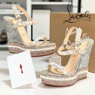 クリスチャンルブタン(Christian Louboutin)の1002 クリスチャンルブタン カタクロウ ウェッジサンダル(サンダル)