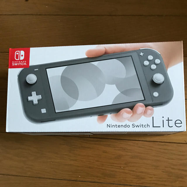 新品未使用　ニンテンドースイッチ　ライト　グレー