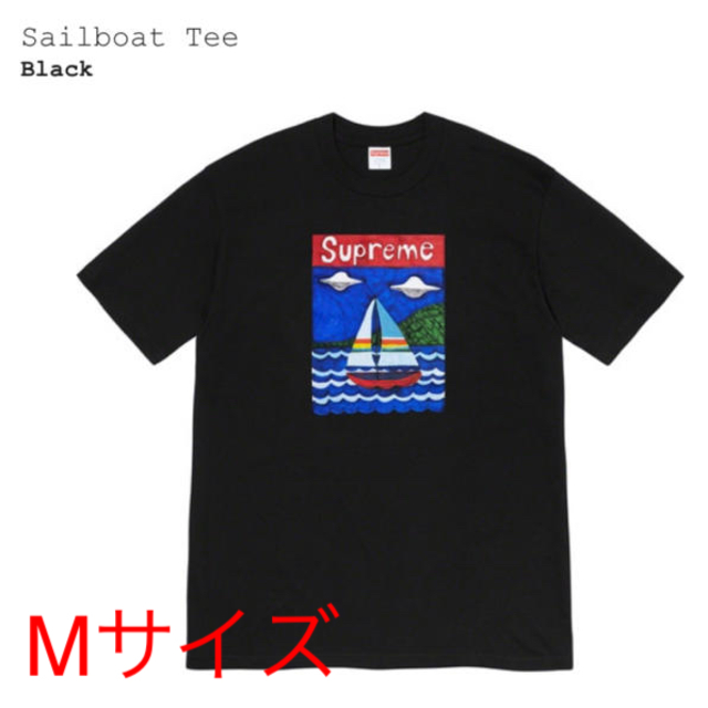 Supreme(シュプリーム)のsupreme sailboat T black size M 評価あり メンズのトップス(Tシャツ/カットソー(半袖/袖なし))の商品写真