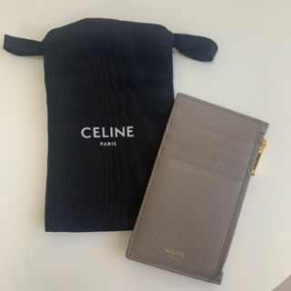 セリーヌ(celine)の【正規品・美品】セリーヌ コンパクト ジップドカードホルダー(財布)