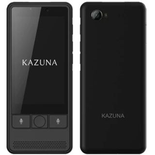 自動翻訳機　KAZUNA ETALK5 ブラック　TKMT1809B1BK(旅行用品)