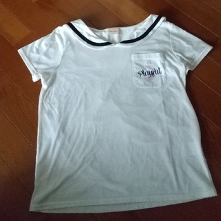 レピピアルマリオ(repipi armario)のレピピ アルマリオ  セーラーTシャツ  M(Tシャツ/カットソー)