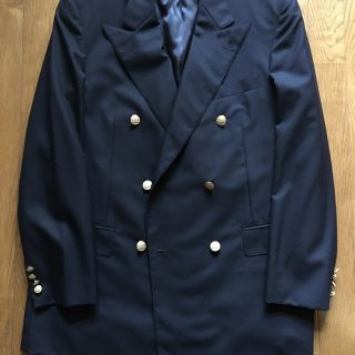 美品』ニューヨーカーNEWYORKER紺ブレザーダブル | chicshabu.com