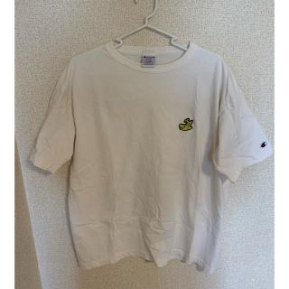 チャンピオン(Champion)のチャンピオン　Tシャツ　ホワイト　Lサイズ(Tシャツ/カットソー(半袖/袖なし))