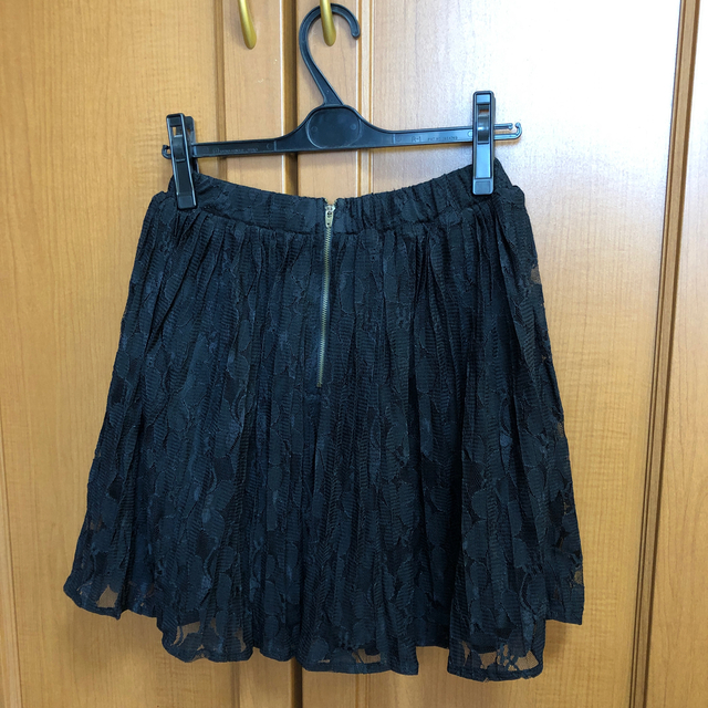 mysty woman(ミスティウーマン)のミニスカートレース　美品 レディースのスカート(ミニスカート)の商品写真