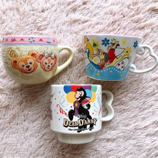 ディズニー(Disney)のディズニー　スーベニアカップ　3set(グラス/カップ)