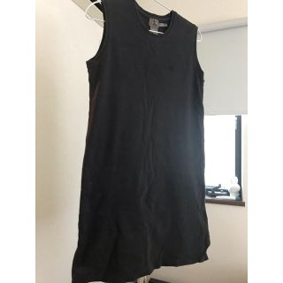 カルバンクライン(Calvin Klein)のck☆濃紺ストレッチワンピース(ミニワンピース)