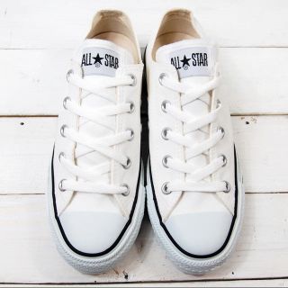 コンバース(CONVERSE)のコンバース  オールスター　25cm ホワイト　25(スニーカー)