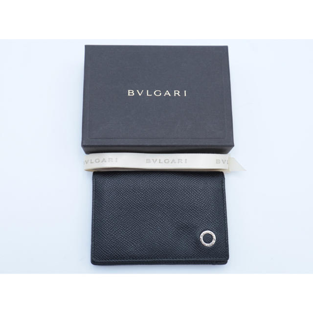 BVLGARI(ブルガリ)の《BVLGARI/ブルガリブルガリ 名刺入れ》ABランク 箱、リボン有り 美品 メンズのファッション小物(名刺入れ/定期入れ)の商品写真